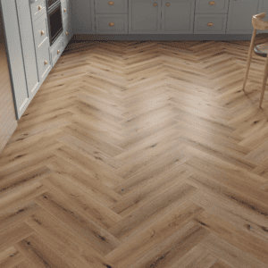 Grey Honey Oak 5mm Click LVT Herringbone
